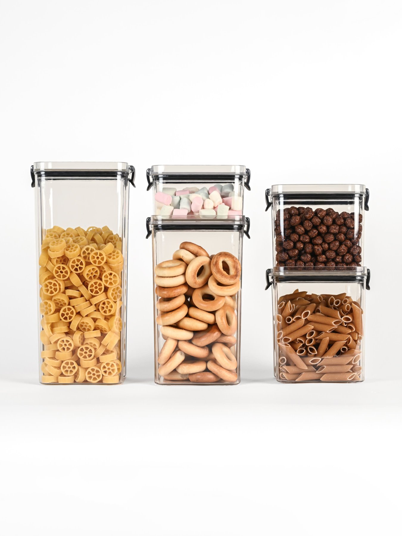 Ємність для зберігання прямокутна пластикова прозора Zerno MBM HOME модель KP-88 L T Фото