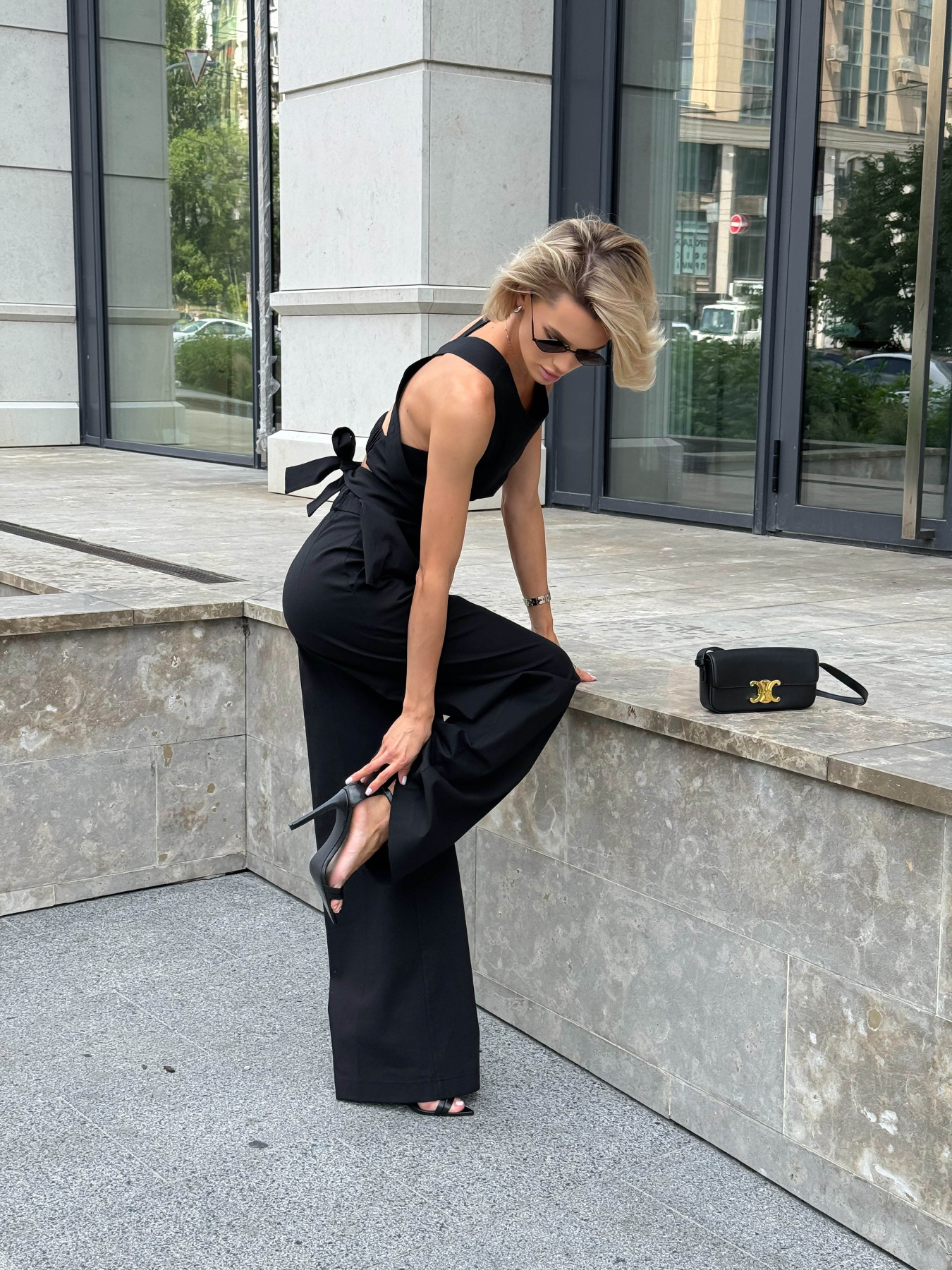 Брюки палаццо Jadone Fashion модель Velet_ch Фото