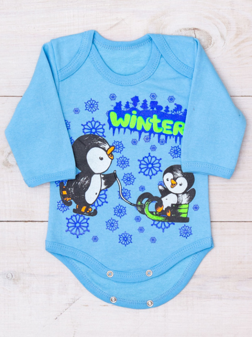 Боді для немовлят Носи своє модель 9778-023-33-blakitnij Фото