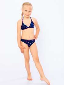 Купальник Носи своє модель 9593-043-serdechka-na-chornilxno-sinxomu Фото