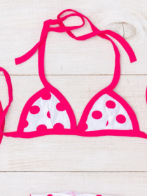 Купальник Носи своє модель 9593-043-goroh-malina Фото