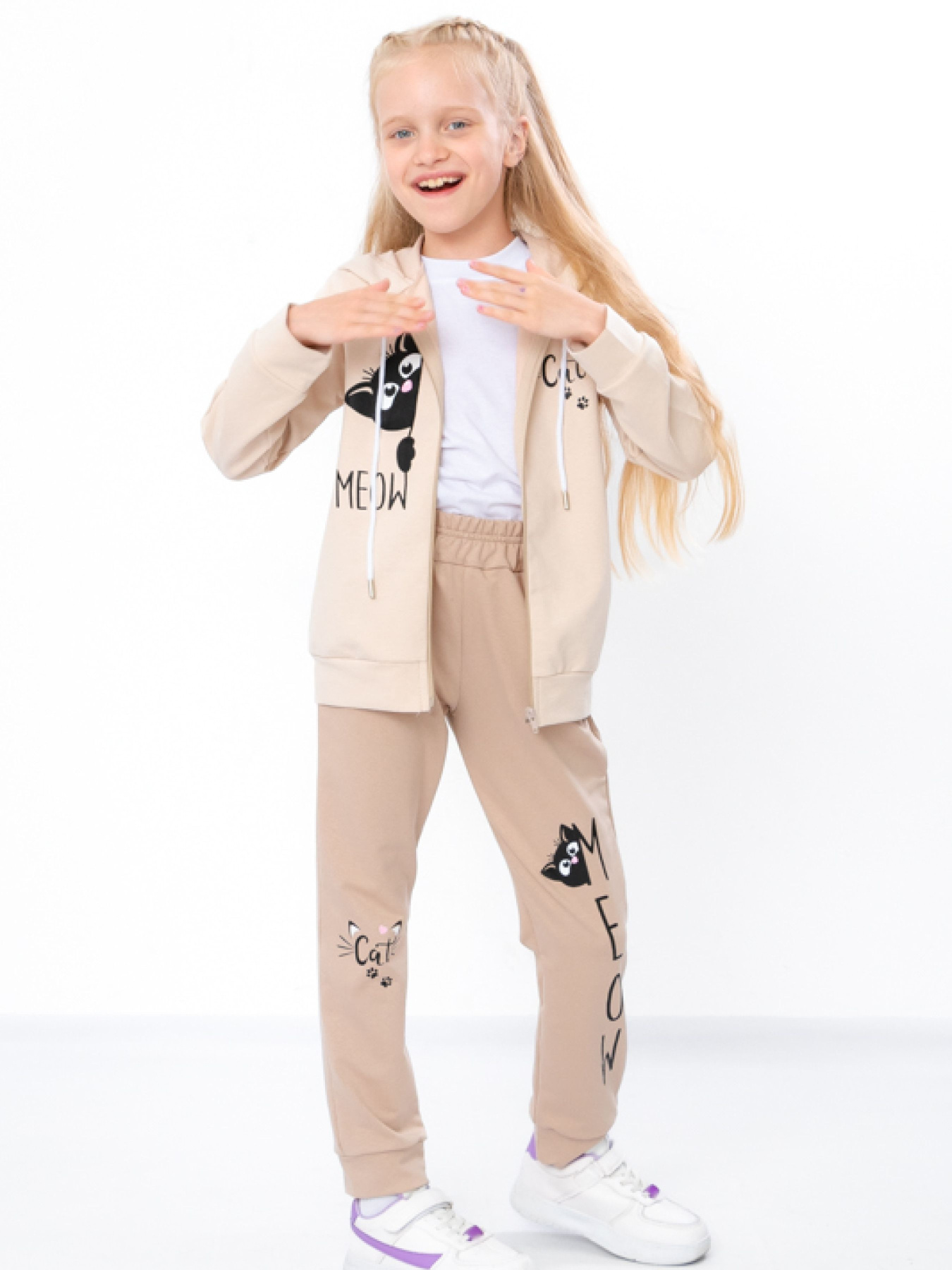 Спортивный костюм Носи своє модель 6018-057-33-7-kremovij-kicq Спортивный костюм Носи своє модель 6018-057-33-7-kremovij-kicq Фото