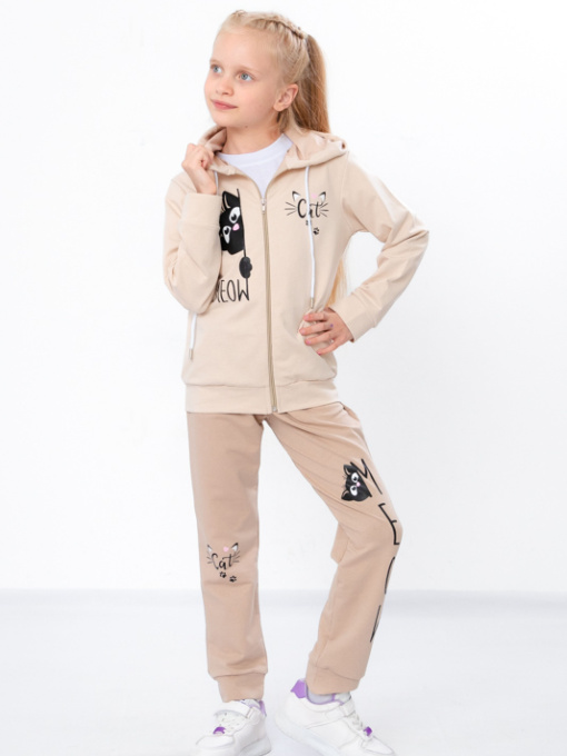 Спортивный костюм Носи своє модель 6018-057-33-7-kremovij-kicq Фото