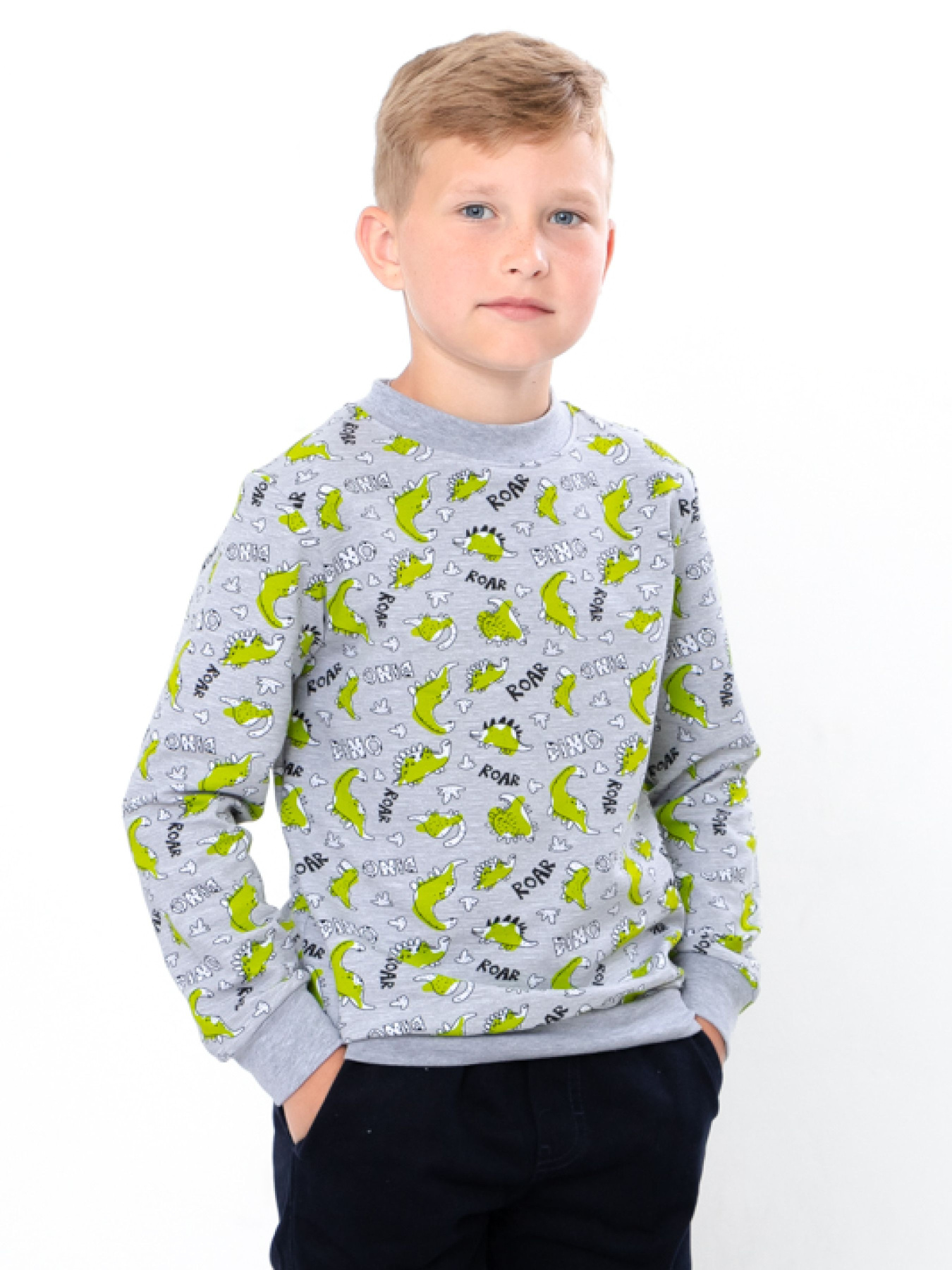 Свитшот Носи своє модель 6069-055-4-dinozavri-na-sromu Фото