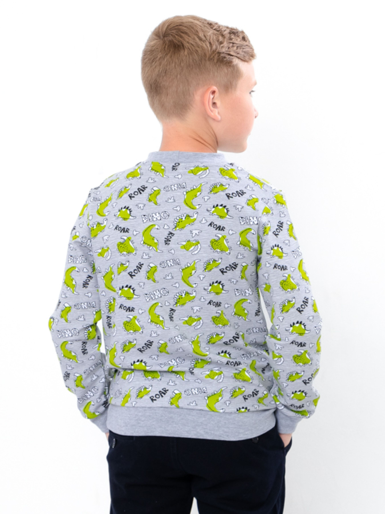 Світшот Носи своє модель 6069-055-4-dinozavri-na-sromu Фото