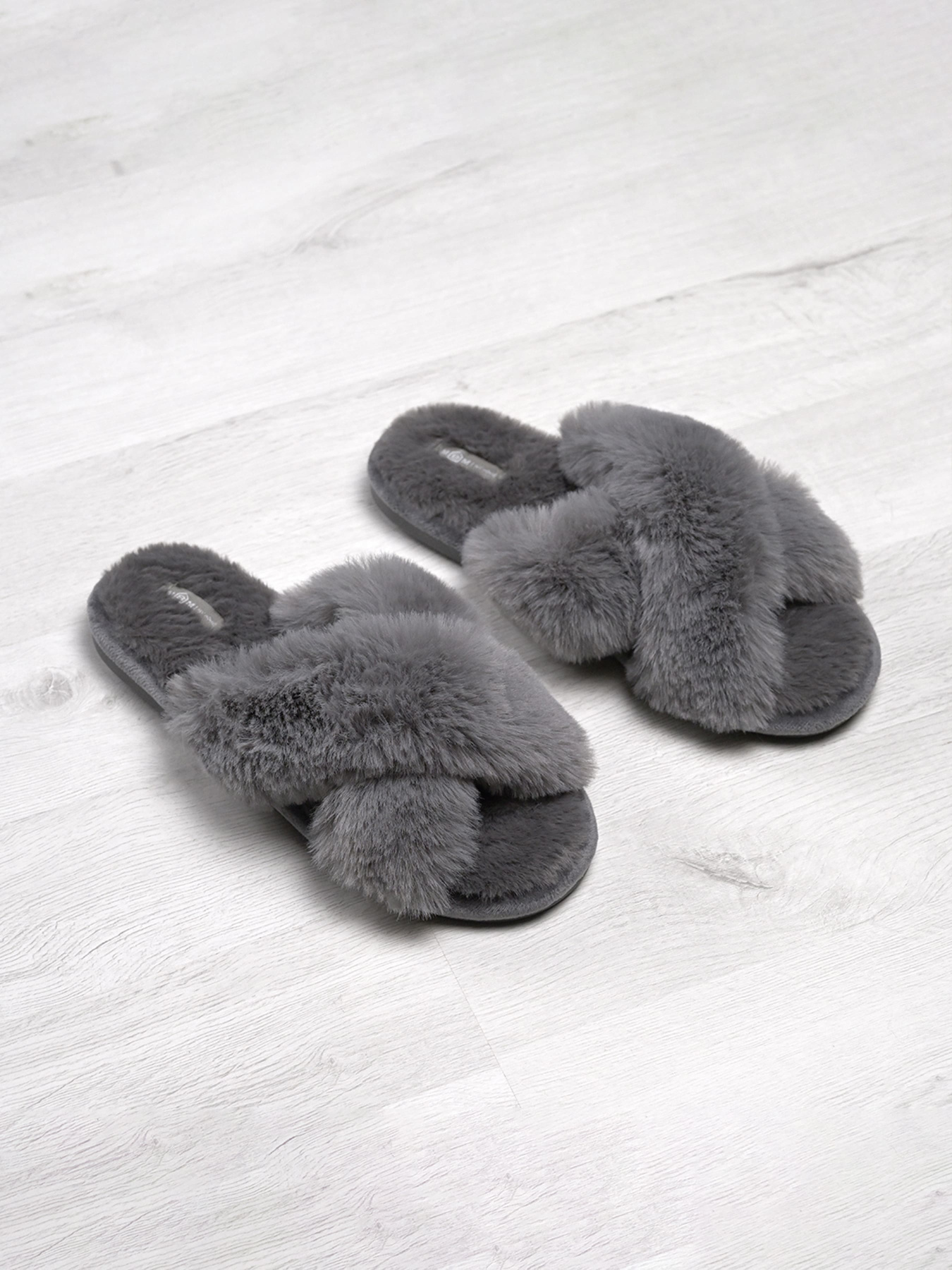 Тапки MBM MY HOME Rada модель SL-02 ANTHRACITE Фото