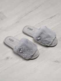 Тапки MBM MY HOME Nana модель SL-03 LIGHT GRAY Фото