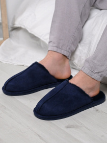 Капці MBM MY HOME Orest Модель SL-05 DARK BLUE Фото