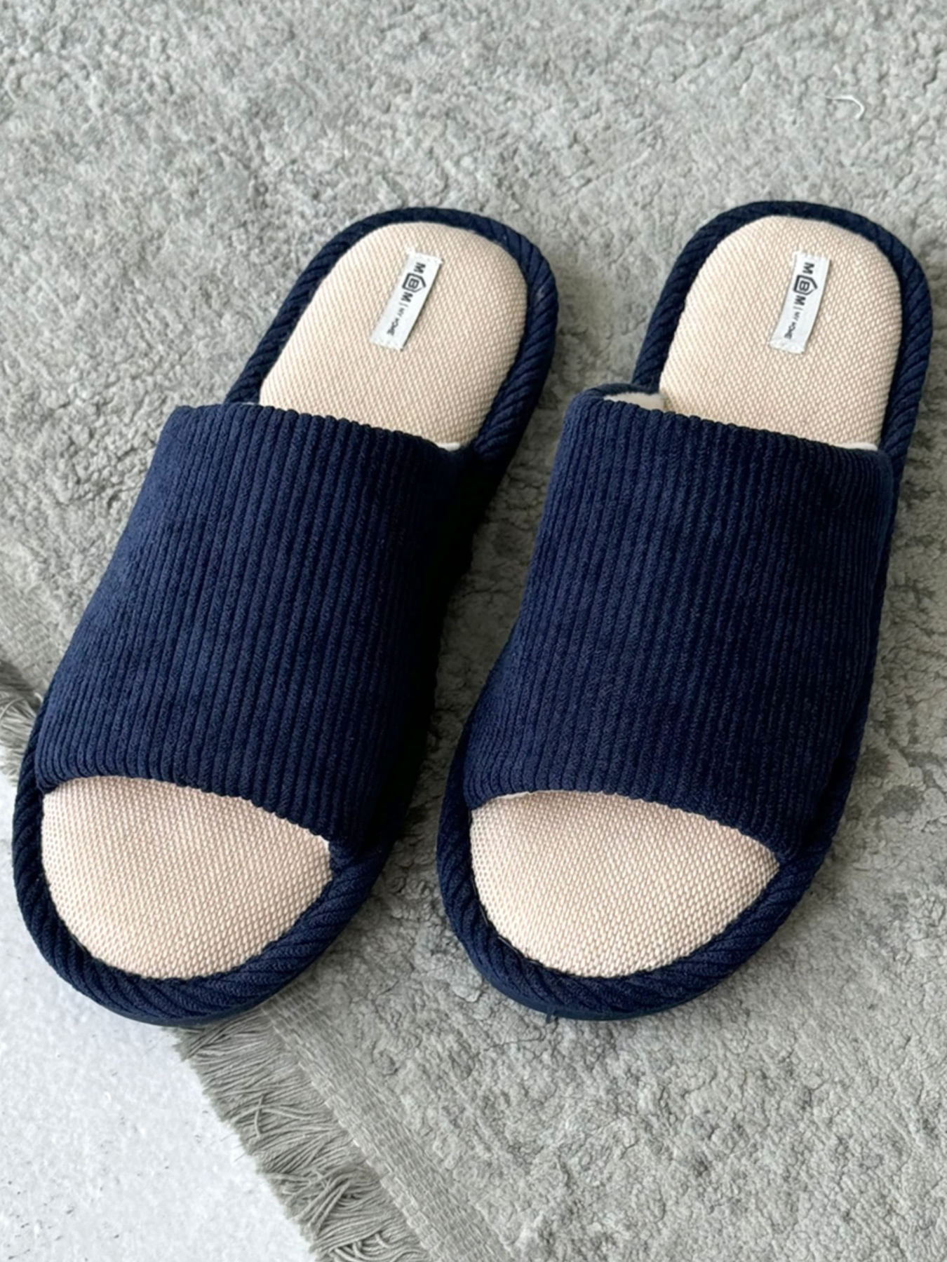 Капці MBM HOME Semen модель SL-15 DARK BLUE Фото