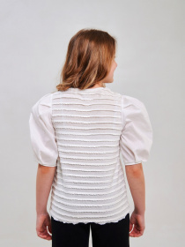 Блуза SMIL Модель smil_114998-belyj Фото
