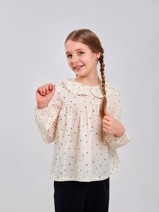 Блуза SMIL модель smil_114967-gorosek-na-molocnom Блуза SMIL модель smil_114967-gorosek-na-molocnom Фото