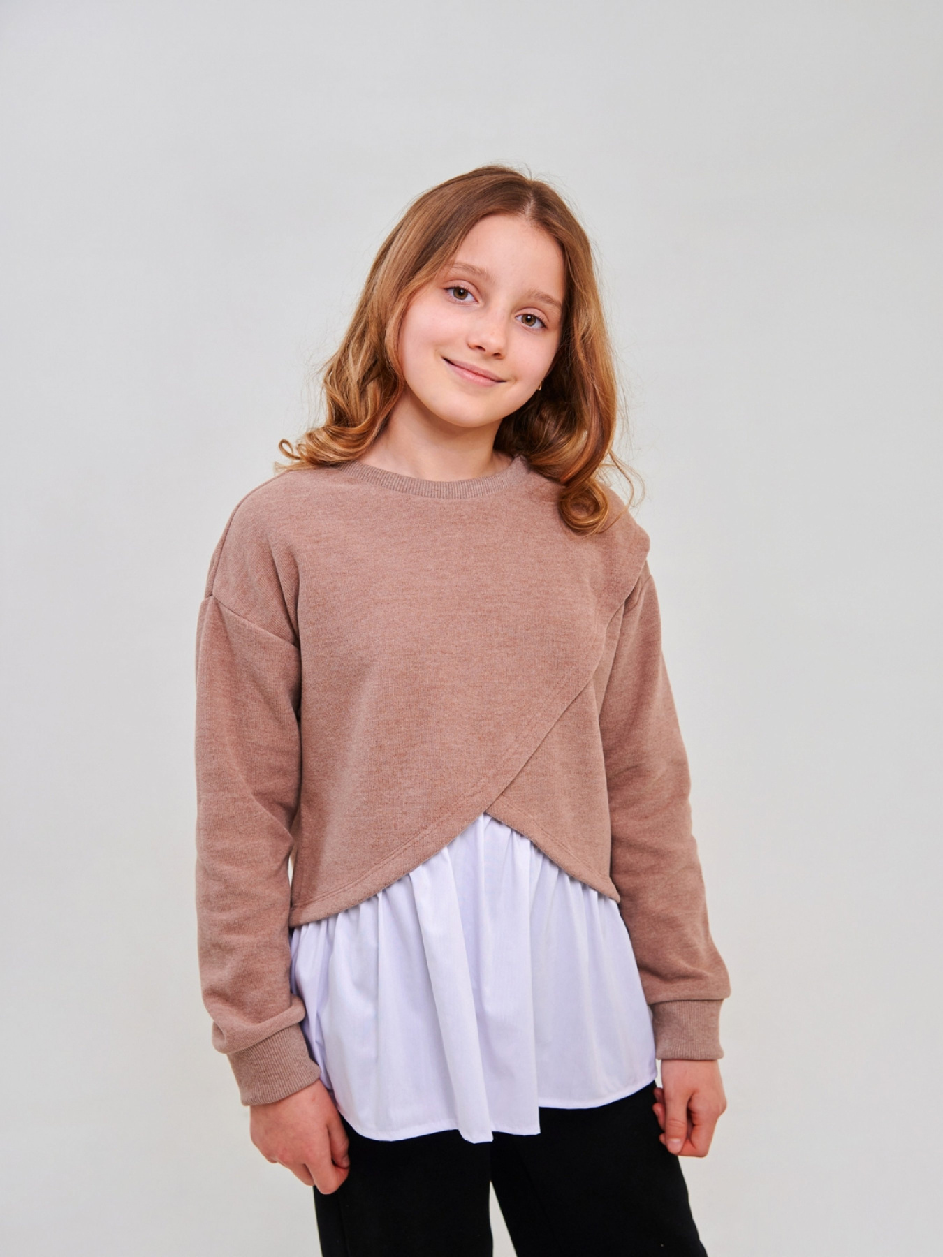 Свитшот SMIL модель smil_116643-mokko Фото