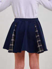 Спідниця міні SMIL Модель smil_120394-sero-zelenaa-kletka Фото