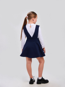 Сарафан SMIL модель smil_120401-temno-sinij Сарафан SMIL модель smil_120401-temno-sinij Фото