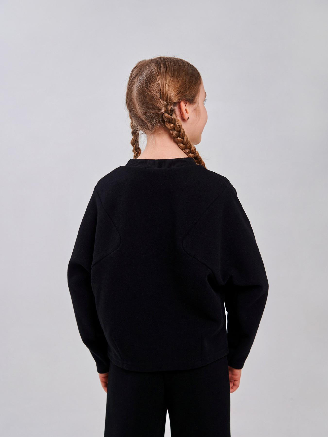 Світшот SMIL модель smil_116646-cernyj Фото