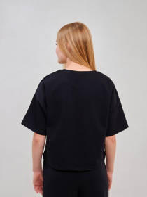 Футболка SMIL модель smil_114971-cernyj Фото