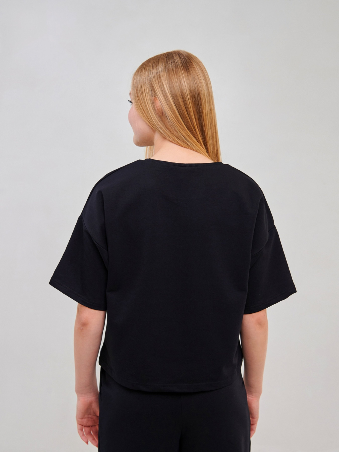 Футболка SMIL модель smil_114971-cernyj Фото