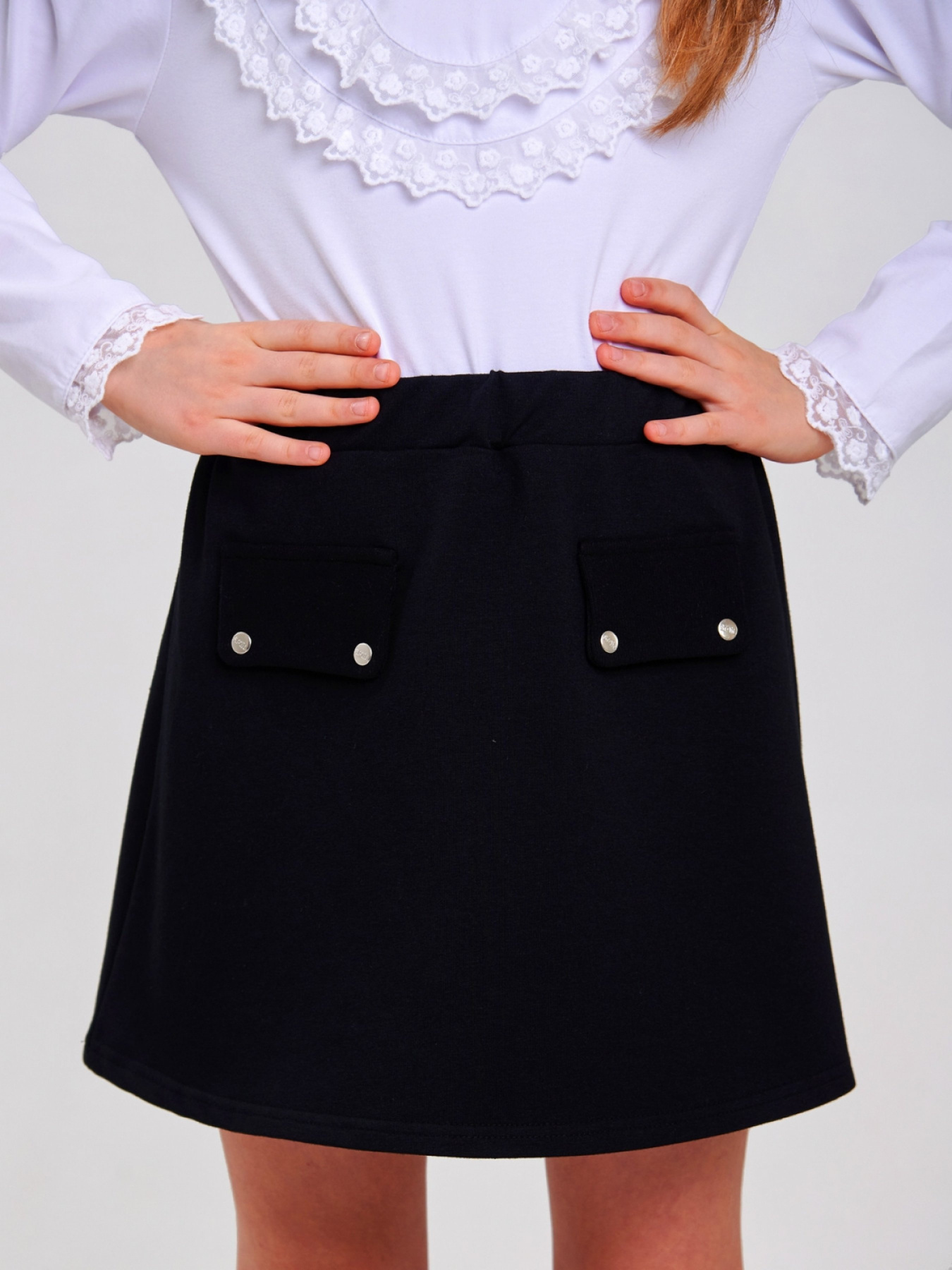 Спідниця міні SMIL модель smil_120397-cernyj Фото