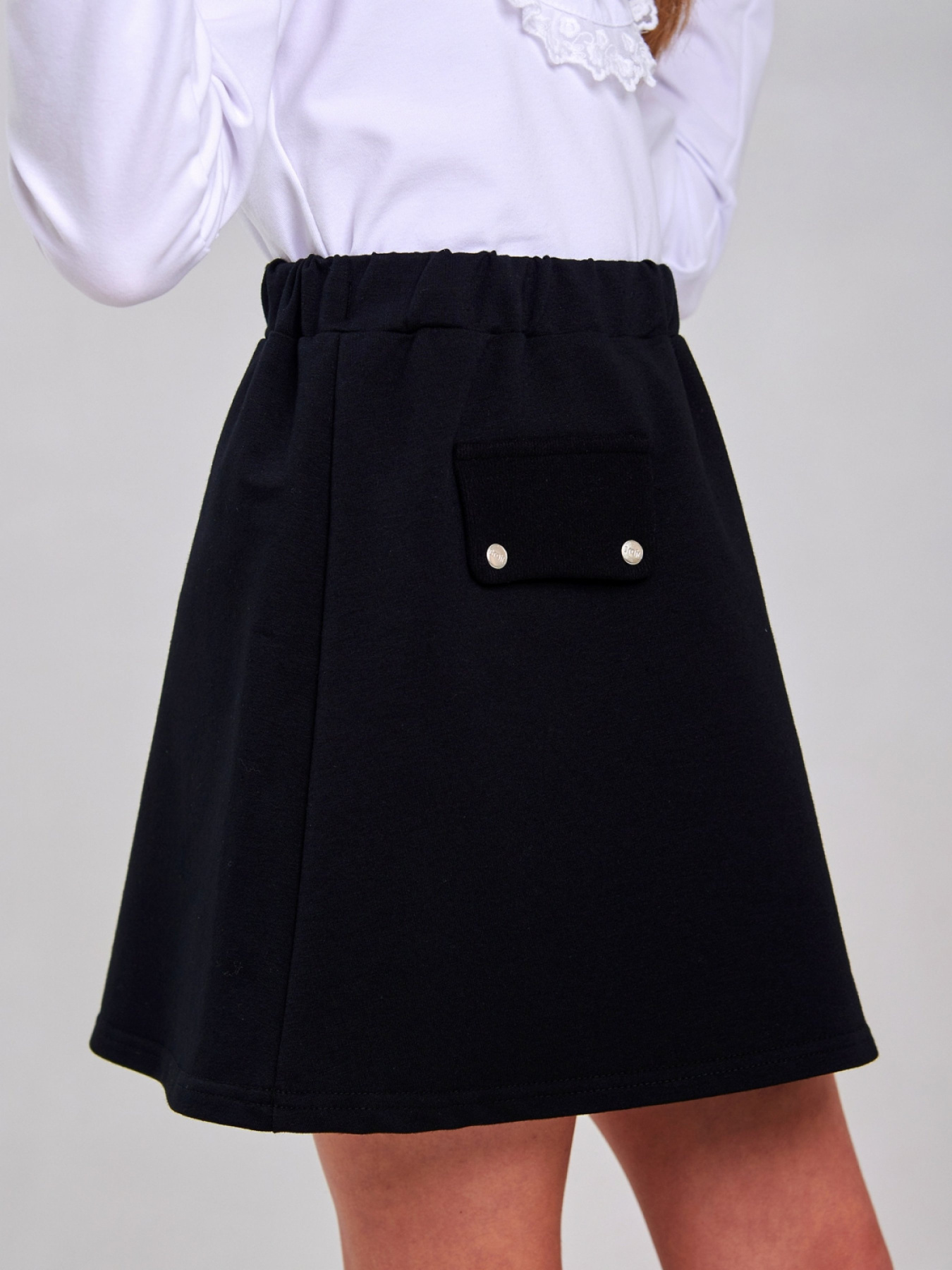 Спідниця міні SMIL модель smil_120397-cernyj Фото