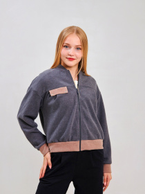 Кофта SMIL модель smil_116640-grafitovyj Фото