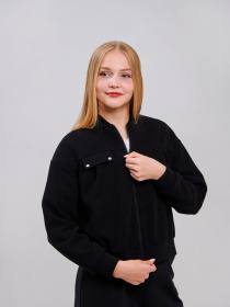 Кофта SMIL модель smil_116641-cernyj Фото