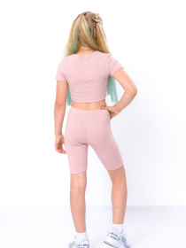 Повсякденний костюм Носи своє модель 103-1-6381-of-pudra Фото