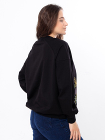 Свитшот Носи своє модель 057-33-8385-of-chornij Фото