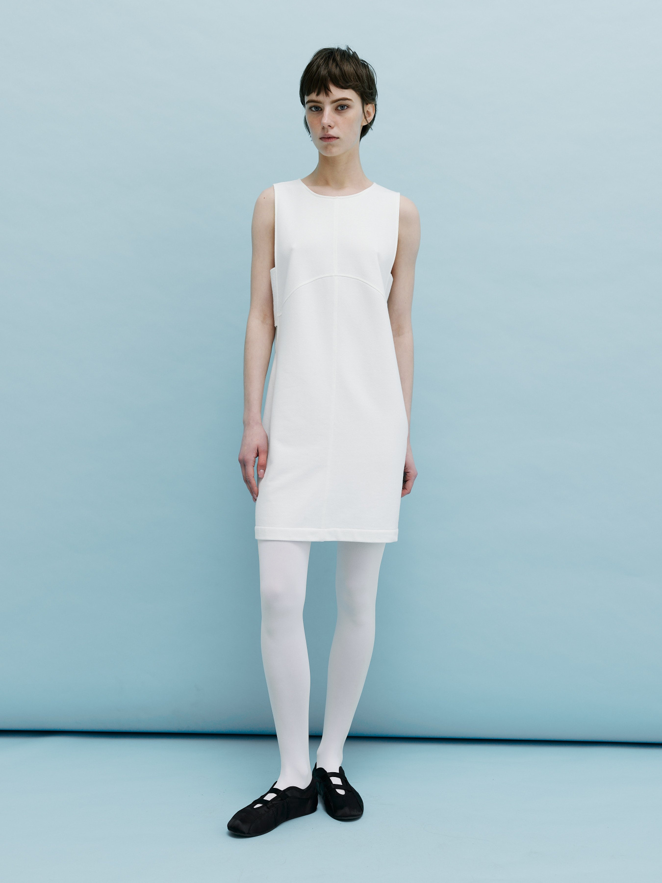 Платье мини Роза модель 230729_milk Фото