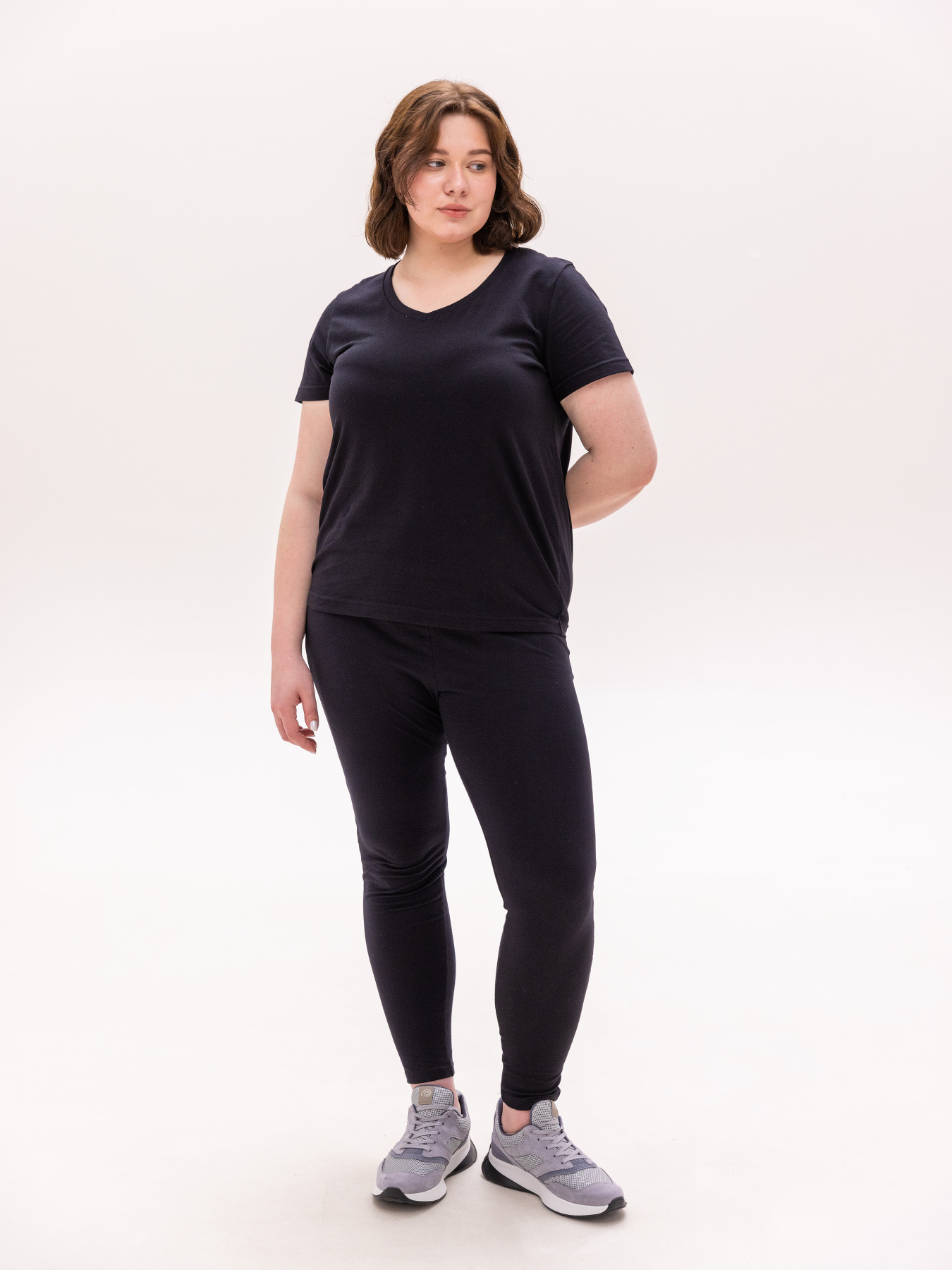 Спортивні леггінси Роза модель 200708_plussize Фото