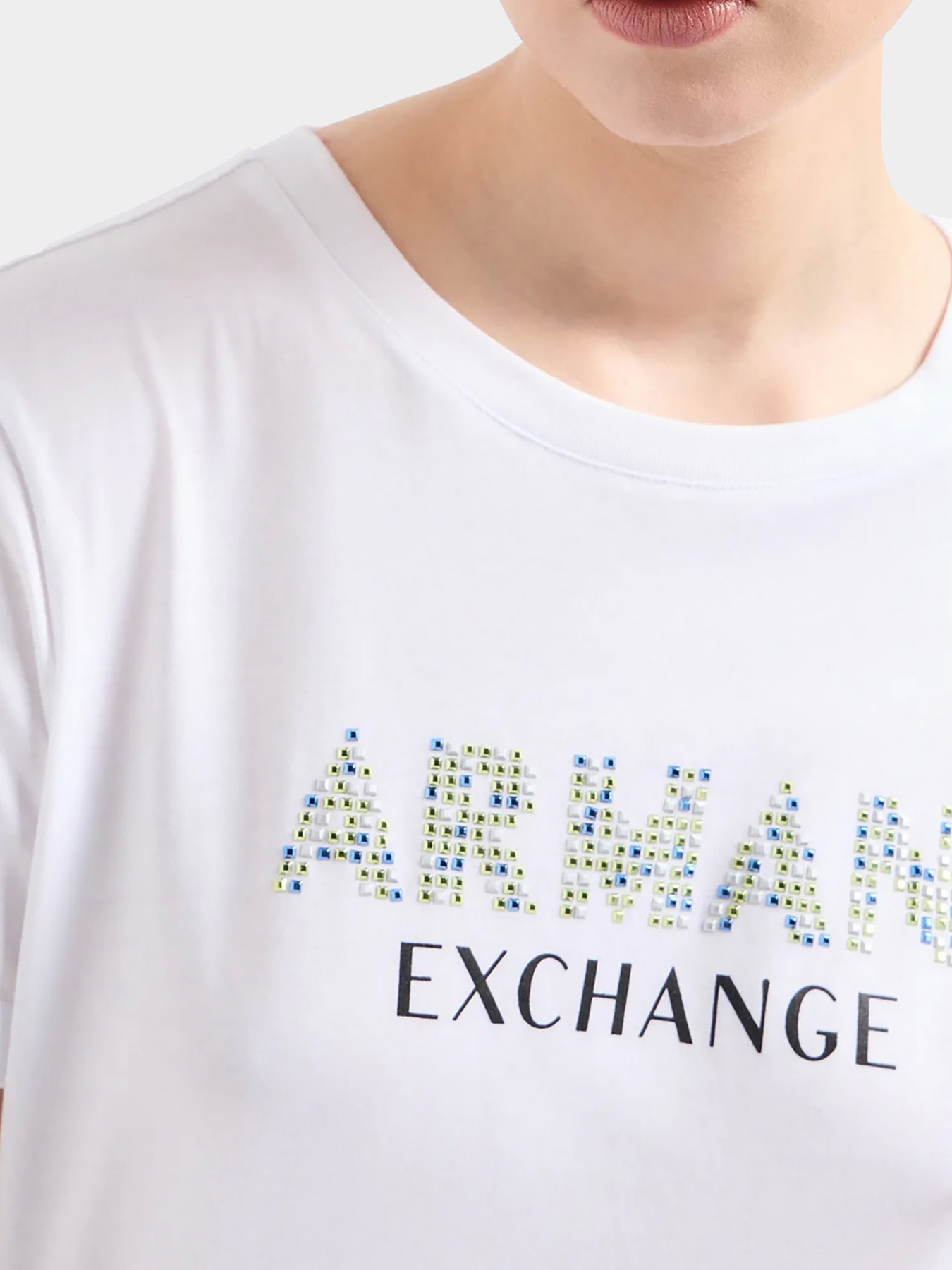 Футболки и поло Armani Exchange модель 3DYT13-YJ8QZ-1000 Фото