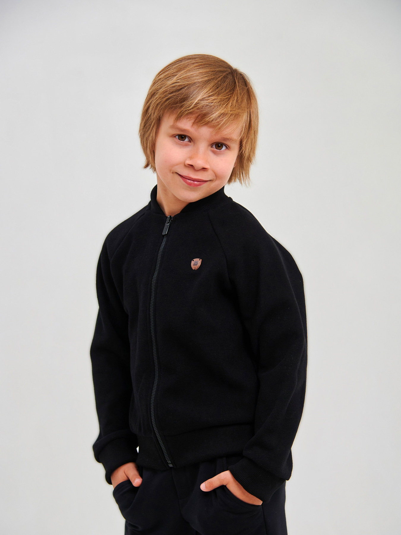 Кофта SMIL модель smil_116632-cernyj Фото