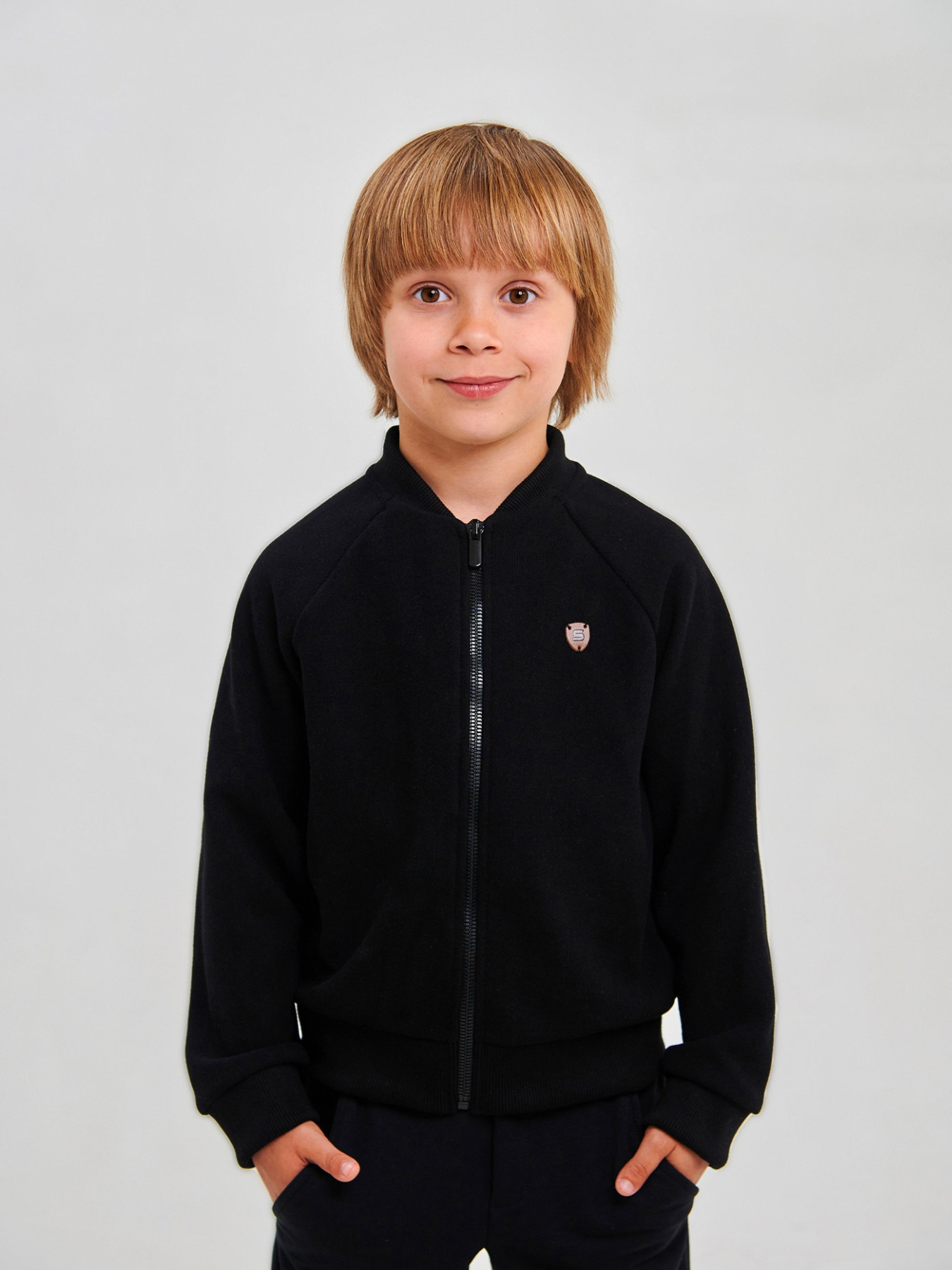 Кофта SMIL модель smil_116632-cernyj Фото