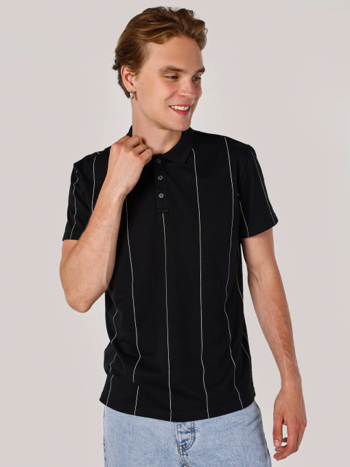 Футболкалар мен поло жейделер Colin’s үлгі CL1058652_BLK Фото