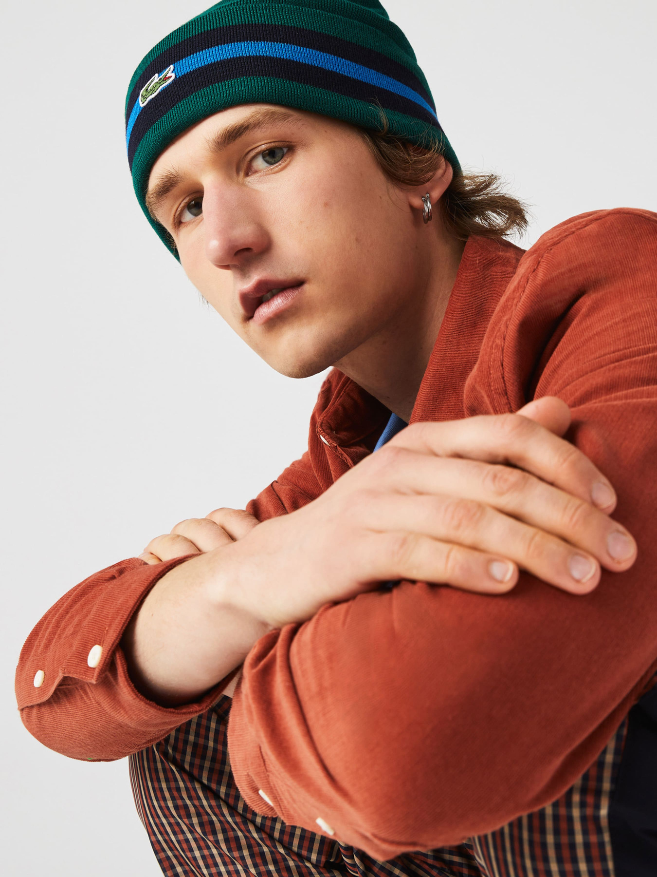 Шапка Lacoste модель RB73950WA Шапка Lacoste модель RB73950WA Фото