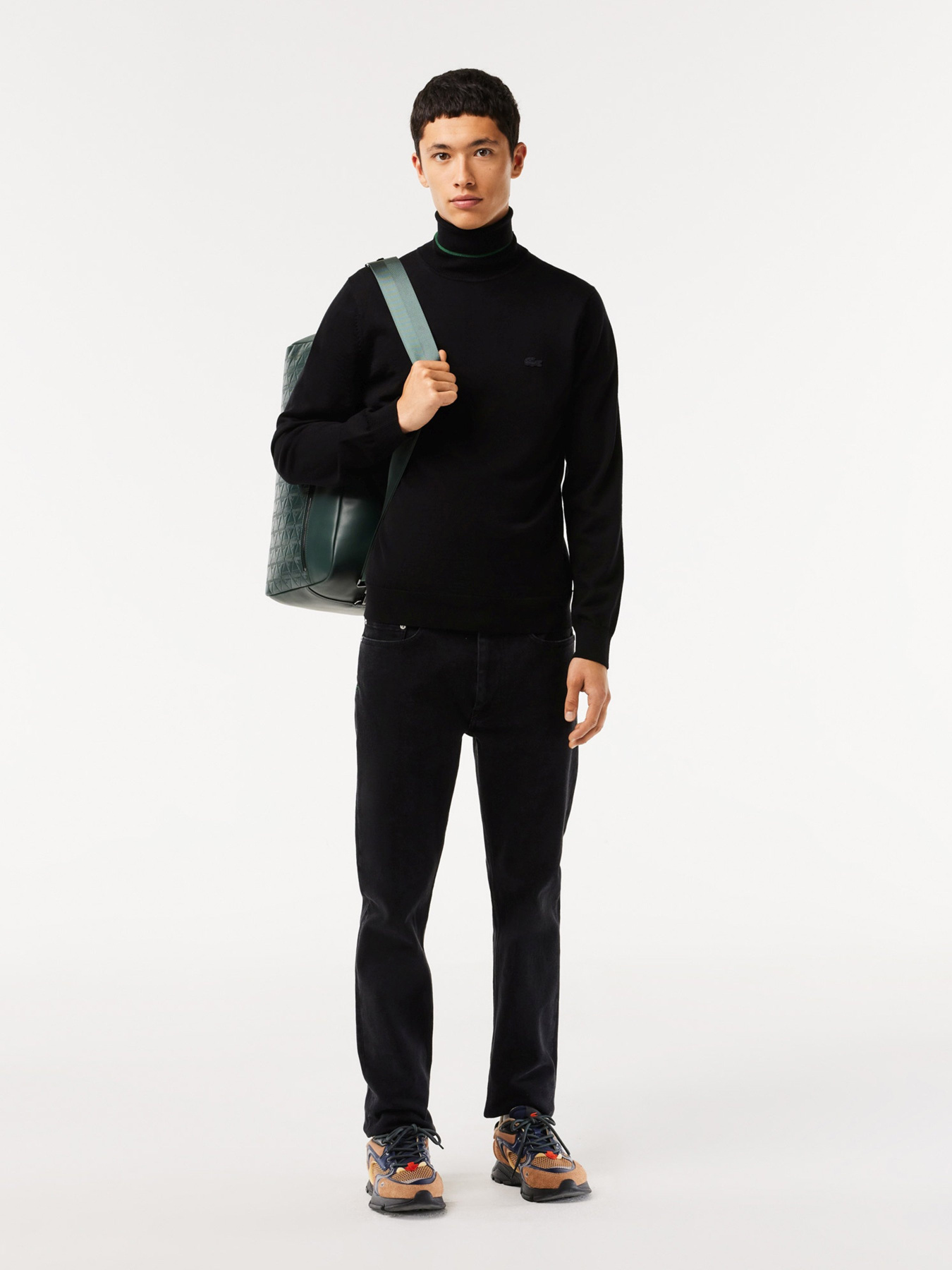 Дорожная сумка Lacoste Monogram Weekender модель NH4403MRB43 Фото