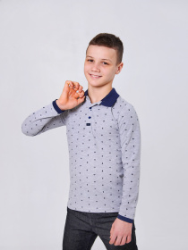 Поло SMIL Модель smil_114100-risunok-na-serom Фото