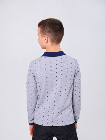 Поло SMIL модель smil_114100-risunok-na-serom Поло SMIL модель smil_114100-risunok-na-serom Фото