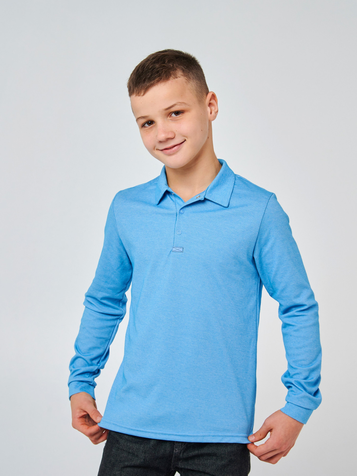 Поло SMIL модель smil_114105-sinij-inej Фото