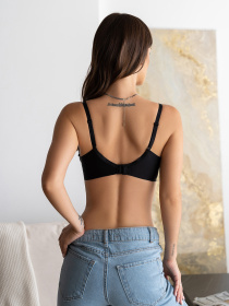 Бюстгальтер ISSA Plus модель BL3-131_черный Фото