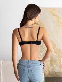 Бюстгальтер ISSA Plus модель BL3-135_черный Фото