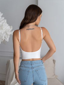 Топ ISSA Plus модель BL3-139_белый Фото