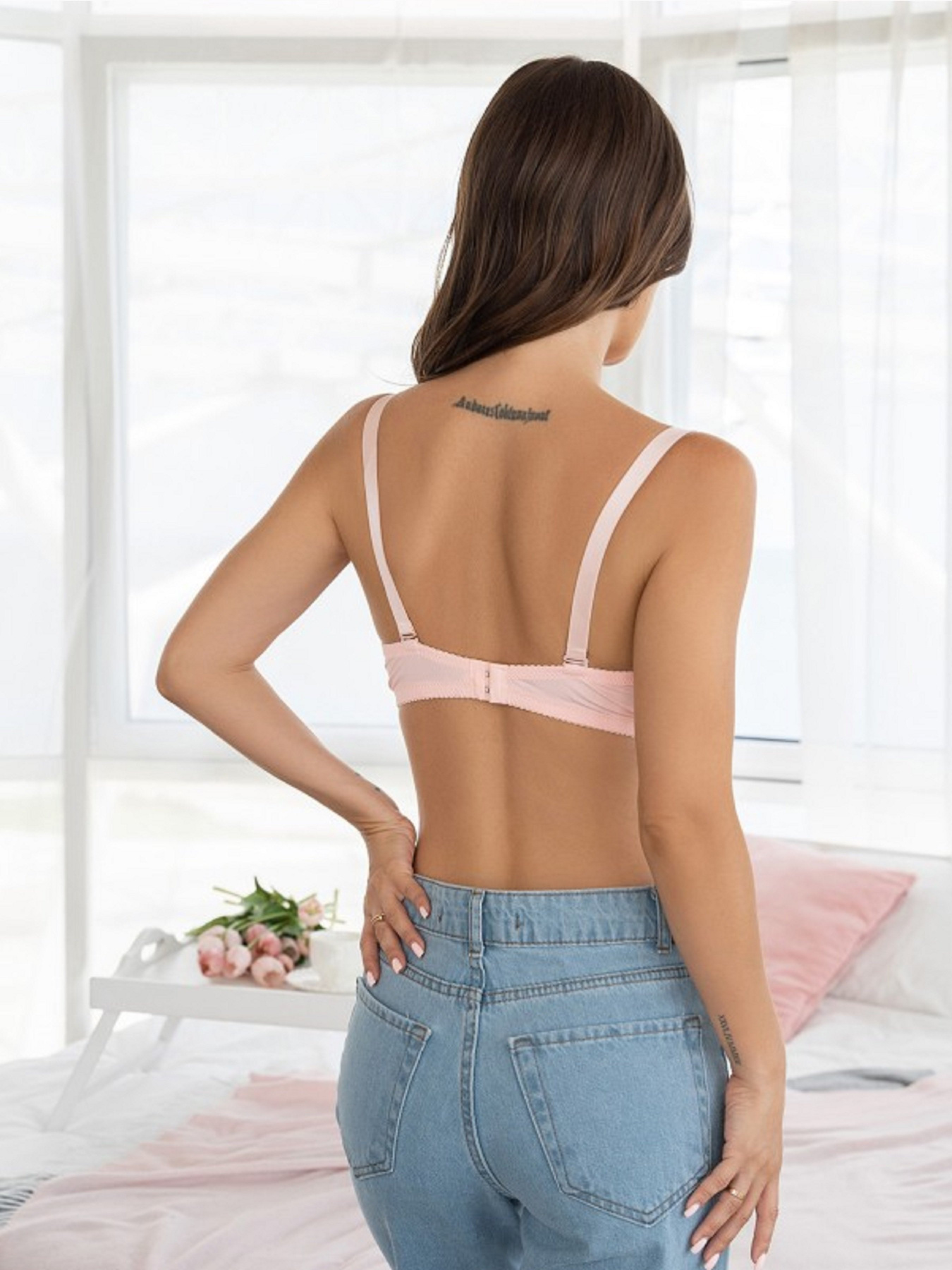 Бюстгальтер ISSA Plus модель BL3-158_розовый Фото