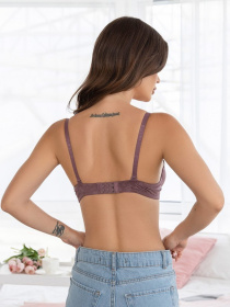 Бюстгальтер ISSA Plus Модель BL3-163_темно_розовый Фото