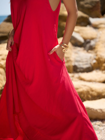 Сарафан ISSA Plus модель 14774_красный Фото