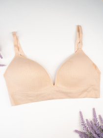 Бюстгальтер ISSA Plus модель BL3-121_бежевый Фото