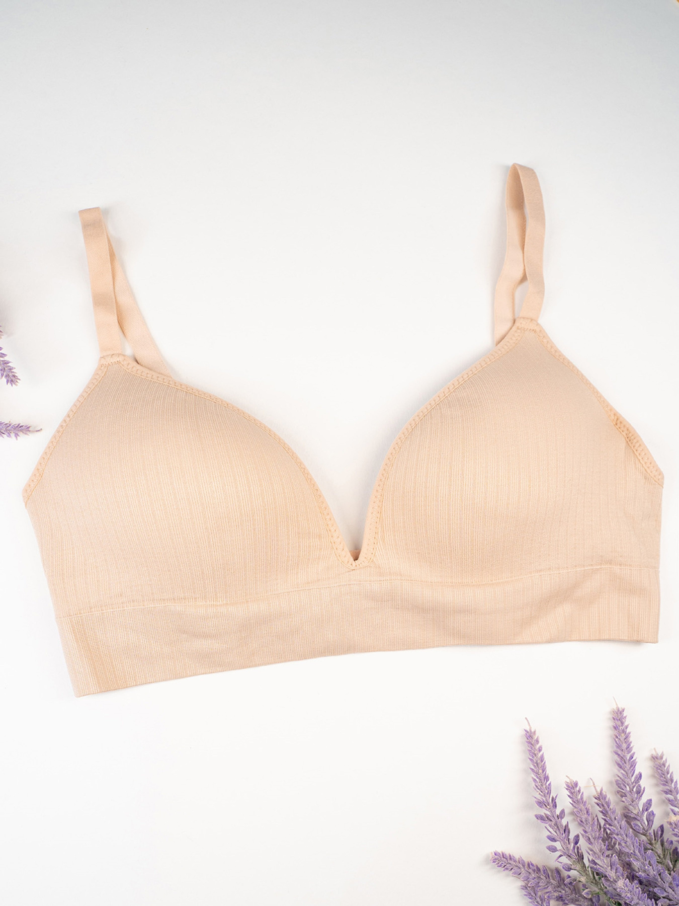 Бюстгальтер ISSA Plus модель BL3-121_бежевый Бюстгальтер ISSA Plus модель BL3-121_бежевый Фото