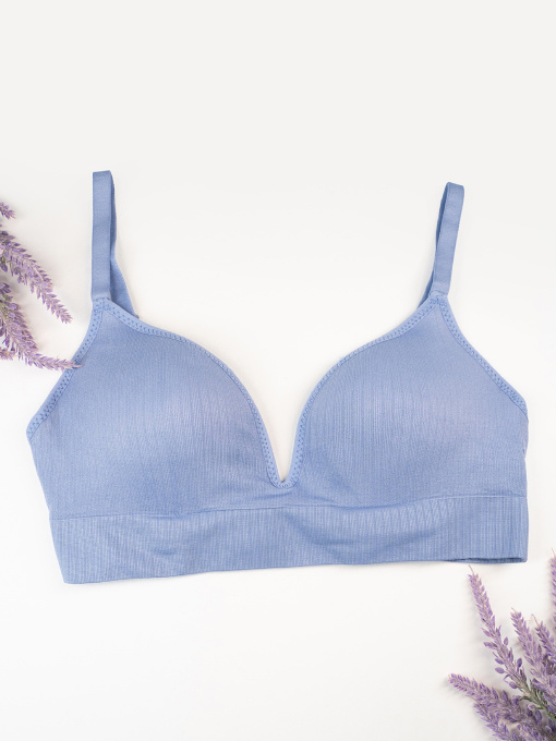 Бюстгальтер ISSA Plus модель BL3-121_голубой Фото