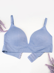 Бюстгальтер ISSA Plus модель BL3-121_голубой Фото