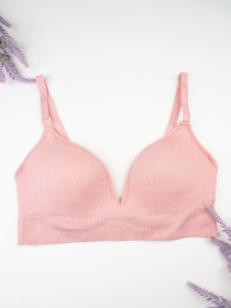 Бюстгальтер ISSA Plus модель BL3-121_темно_розовый Фото