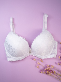 Бюстгальтер ISSA Plus модель BL3-128_белый Фото